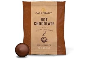 ‎CALLEBAUT Hot Chocolate Vollmilch Callets, Callebaut, 25x35g im Spender