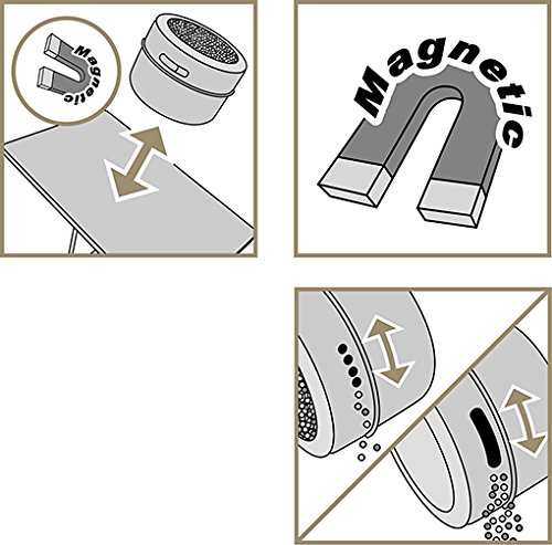 Fackelmann 02508 Gewürzdosen 6,2 x 5,5cm, magnetisch, 1 Stück - 7