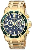 INVICTA Herren 48MM Gold Ã‹DELSTAHL Armband & GEHÃ„USE Datum Uhr 80074