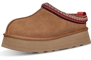 GYOSHI Women's Slippers, Platform Mini Boots, Short Ankle Boot, Anti-Slip Fur Fleece Lined Sneakers for Indoor Outdoor