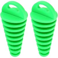 CLISPEED 2 Stück Schalldämpfer Auspuff Waschstopfen Motorrad Auspuff Plug Auspuff Schalldämpfer Stopfen Auspuffendrohr…