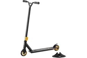 VEVOR Trottinette freestyle pour enfants de 11 à 13 ans, adolescents, adultes, trottinette acrobatique garçons et filles, plateau en aluminium léger, roulement ABEC-9, pour intermédiaires et débutants