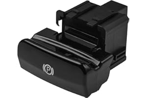 YAOPEI Interruptor Freno Mano, Botón Freno Electrónico para 3008 5008 C4 Picasso DS4 Negro Brillante 470703