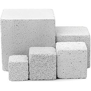 UEETEK 5 Stücke Sortierte Größe Mineralstein Calcium Kauen Spielzeug Zahn Grinder Für Hamster Ratte Chinchilla Kaninchen