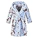 Produktbild Beikoard Unisex-Kinder Bademäntel Print Flanell Bademäntel Kapuzenhandtuch Schlafanzug Nachthemd Bademantel