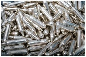 Impeccable Culinary Objects (ICO) Steel, Airsoft - Lote de 25 recambios CO2 estándar 0.12G