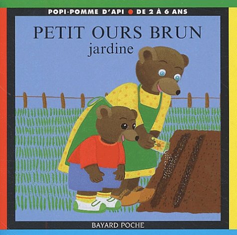 couverture de : Petit Ours brun jardine