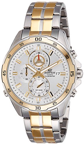 Casio Mesh Me Up Edifice Quartz: Batterie Japan Reloj (Modelo de Asia) EFR-547SG-7A