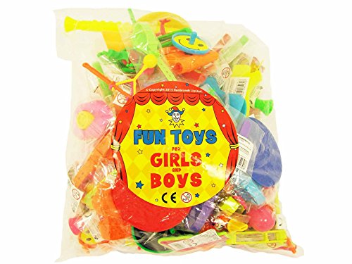 Party Bag Spielzeug – 100 Lustige Kleinspielzeuge für Jungen und Mädchen [UK Import] - 3