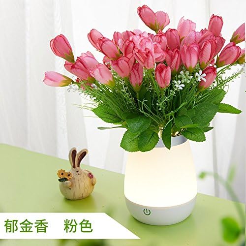 The Vase Led Night Light Touch Fun Night Atmosphere Of The Room Night Bedroom Bedside Lamp Charging Creative LampI