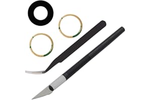 Cemobile Rückkameraobjektiv Glas Ersatz Kompatibel mit iPhone XR 6.1 Zoll mit Kleber, antistatische Pinzette, Präzisionsmesser Werkzeug Kit