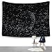 Produktbild Schwarzer Mond Constellations Wandteppiche Horoskope 12 Konstellationen Karte Wandbehang werfen Mandala Boho Hippie Tapisserie Nachthimmel Tapisserie Milchstraße Universum Sterne Tapisserie 51*59in