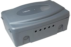 LOGILINK Outdoor wetterfeste elektrik Box, Grigio, 32 x 21 x 11.5 cm, lps223