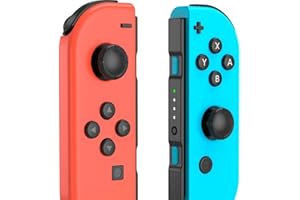 Mhwlhbx Wireless Controller kompatibel mit Switch/OLED/Lite,Ersatz L/R Pair Switch Controller Unterstützung Wake-up und 6-Achsen-Gyro