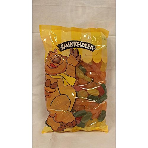 Smikkelbeer Fruchtgummi Engelse Winegums 1000g Beutel (englisches Weingummi)