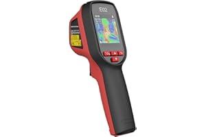 HIKMICRO Wärmebildkamera E02 SuperIR 240 x 240 IR-Auflösung mit visueller Kamera, tragbare kompakte Infrarotkamera mit Laserpointer, 20Hz Bildwiederholfrequenz, -20°C bis 400°C