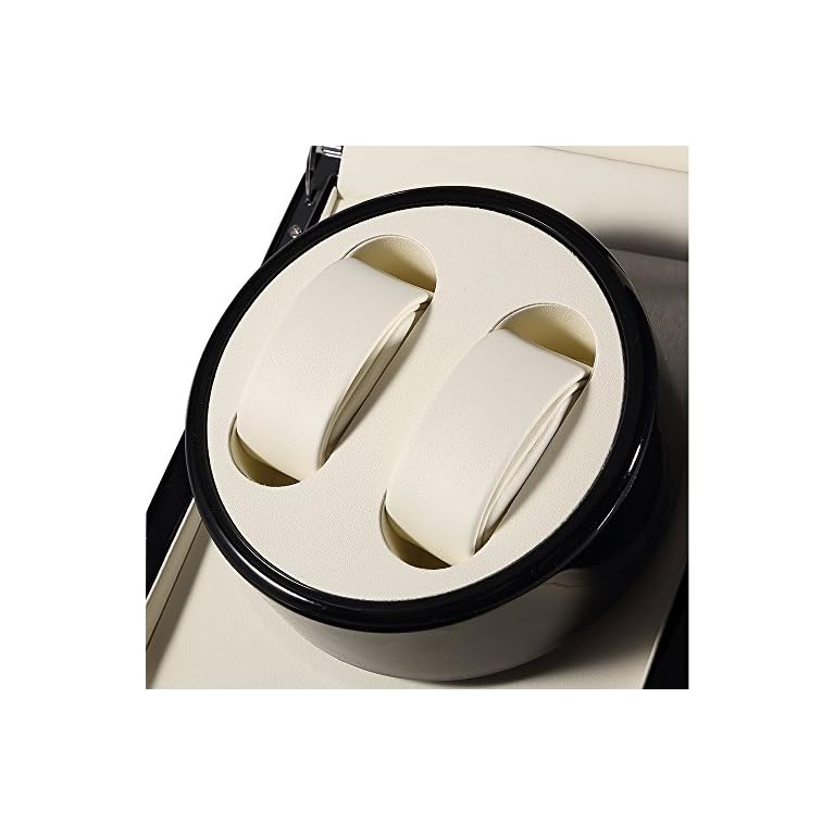 MODALO Carica orologi (Watch Winder) Inspiration MV4 per 1 orologio nero design.., Nero , Di luss