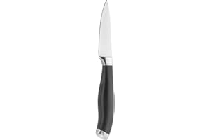 Pintinox Coltello per Verdure, Pomodoro, Spelucchino Acciaio Inox, Lama 9 cm, Manico antiscivolo