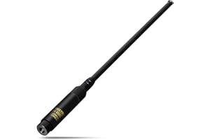 TWAYRDIO Dual Band VHF UHF Ham Radio Telescopic Antenna SMA Male 42’’ Retractable Replacement Long Antenna for Walkie Talkie YAESU/Vertex VX-3R VX-132 WOUNXUN KG-UV8D TYT