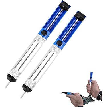 Pompa Dissaldante Silverline 185mm - Per Rimuovere La Saldatura In Eccesso Facilmente - Foto 10