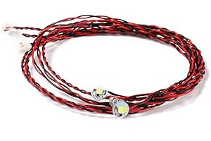 BRIKSMAX BRIIKSMAX Luces de Punto LED (Blancas) 30CM para DIY Lego/Iluminación Moc-(Paquete de 3)