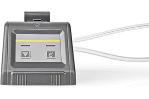 NEDIS SmartLife - WLAN Wasserpumpe - für 10 Pflanzen - Ideal für den Urlaub - Integriert in die Nedis SmartLife App - Kompatibel mit Amazon Alexa & Google Home, Grau