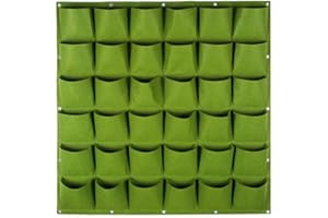 LIUMMRCY Bolsas de siembra de Pared, plantador de Pared Colgante de Pared Bolsas de Cultivo Vertical Planta Colgante plantador de jardín