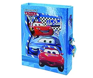 Asera Cars Lock Diary for Boys Gifts Options (Small Size 16.5*13*3 cm)