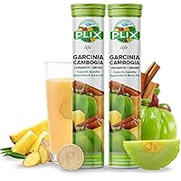 Plix life Garcinia Cambogia Effervescent Advanced Weight Loss Formula for Fat Burn & Appetite Control, 15 Tablets, Pack…