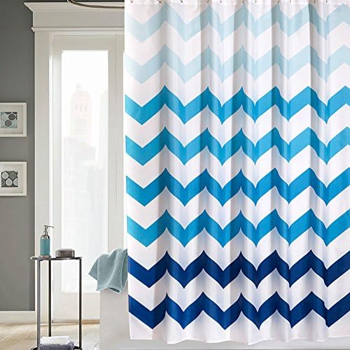 Shower curtains waterproof thicken polyester bathroom curtain aggravated plumb bob-I