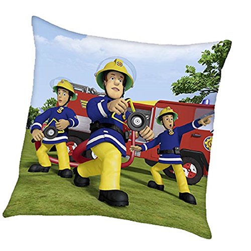 Feuerwehrmann Sam Kissen Kuschelkissen Dekokissen 40x40 fireman (6)