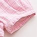 Marc janie Baby Girls' Plaid Short with Elastic Waistband Pink 18M