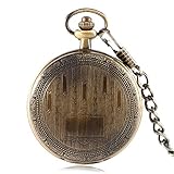 Skelett-Design - der Designer dieser Taschenuhr versucht, Ihnen ein brandneues Gefühl zu geben, dass die Taschenuhr voller Ausrüstung ist und Sie werden nostalgisch sein.