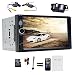 Produktbild Universal-Linux-System 7 Zoll-Auto-Stereo-Player Audio-aux Doppel 2 DIN GPS-Navigation-Touch Screenbuilt-in Bluetooth-Freisprecheinrichtung 800 * 480 AM FM-Autoradio mit Fernbedienung Unterst¨¹tzung USB / TF / MP3 / MP4 / avi.etc + free 8gb Karte Karte + FREE Wireless-Kamera