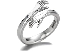 Helen de Lete Come to My Arm Adjustable Hug Ring, 925 Sterling Silver