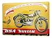 Produktbild Blechschild BSA 125 Motorrad Bantam Big Performence Hahn Leichtgewicht 20x30 cm