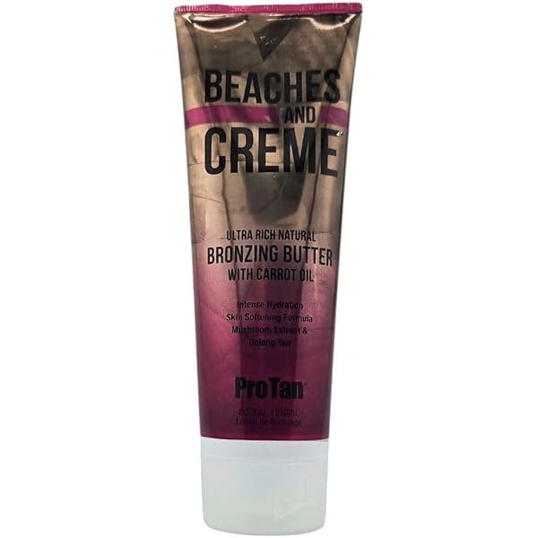 Pro Tan Beaches & Crème Granatapfel Bräunungsbutter – Ultrareichhaltig, 250 Ml, Ohne Parabene, Vegan, Für Dunkle Bräune