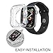 Produktbild CooljunFür Apple Watch 4 44mm Hülle, Leichte Weiche Silikon TPU Schutzhülle für Apple Watch 4 44mm Rundherum Schutz Schlankes Case für Apple Watch 4 44mm - Transparent