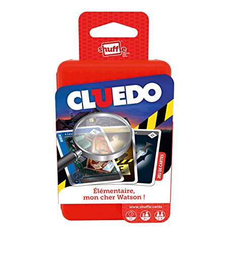 Shuffle Go - Cluedo - Jeu de cartes