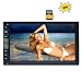 Produktbild Eincar Double 2DIN Car stereo with GPS Navigation Support Front USB/TF Port FM AM Aux Input 7 inch Universal Digital HD Touch Screen Auto Radio Bluetooth GPS Car Radio MP5 Player Multimedia Entertainment+ 8GB GPS Map Card