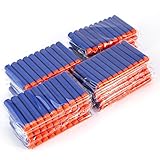 100 PCS Recarga de dardos ,bala de recarga para Nerf N-Strike Elite Series Blasters Pistola de Juguete (Azul oscuro)