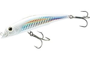 Yo-Zuri Mag Darter, Floating, 4-1/8 Inch, 105mm, Double White