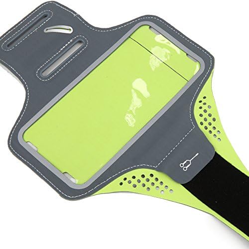 Waterproof Running Arm Band Bag - KingOfHearts™ Sports Armband Water Resistant Sweat Proof Touchscreen Sleeve Pack Case Pouch for Traveling Cycling Skating Dog-Walking - Green