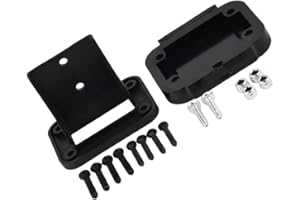 FUBESK Flush Mount for Anderson Plug Charging Panels,For 50A For Anderson Plug Connector Flush Mount Bracket Panel Cover for Caravan