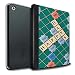 Produktbild STUFF4 PU-Leder Hülle/Case/Brieftasche für Apple iPad 9.7 (2017) tablet / Glückliche Tage Muster / Scrabble Worte Kollektion