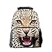 Produktbild GHH Kinder Schultasche 16 Zoll 3D-Tier Schule Rucksack Für Kinder 3D Leopard/Löwe/Affe Gedruckt Doppelte Schultertasche Für Kindergarten,Color9