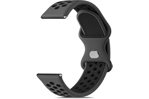 Vancle Pasek do zegarka Garmin Venu 2 / Venu 3 / Vivoactive 4, 22 mm Quick Release, sportowy, wodoszczelny, silikonowy pasek zapasowy do zegarka Garmin Forerunner 255 / Forerunner 265