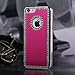 Produktbild Style Icon Apple Iphone 6 plus (5.5 inch) Deluxe Red brushed aluminum diamond case bling cover for Apple Iphone 6 plus (5.5 inch)