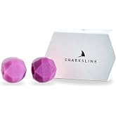 Sharksline - Chewy Ball Double Set 2 ve 3 - Mewing, Kesgin &Ccedil;ene Hattı İ&ccedil;in - &Ccedil;ift &Ccedil;ene Egzersizi, Boyun Tonlama Fitness Topu,