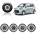 Auto Pearl-Premium Quality Car Full Black Wheel Cover Caps Black 13 inches Press Type Fitting For - Maruti Suzuki WagonR Stingray LXI RS.1649.00